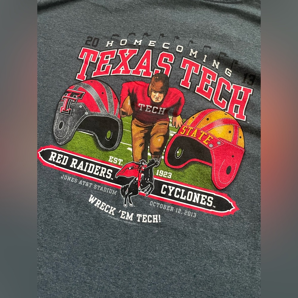 Texas Tech Red Raiders Homecoming long sleeve tee